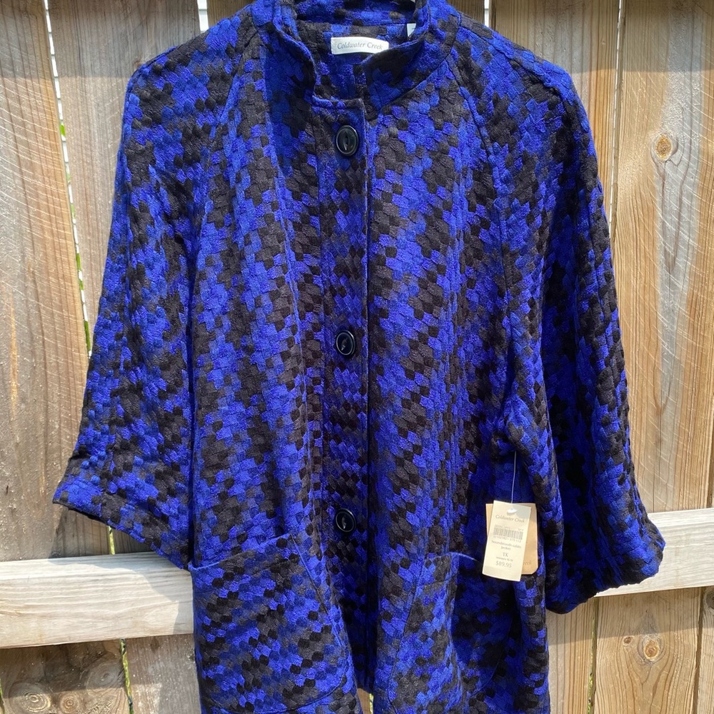 Blue and Black jacket